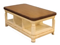 Distressed Offwhite Cocktail Table