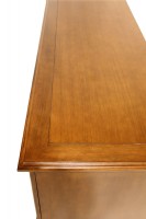 Medium Brown Wooden Media Cabinet