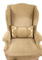 Pair of Queen Anne Wingback Chairs