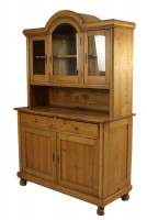 Antique Two Piece Pine Hutch