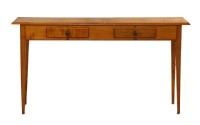 Tiger Maple Console Table by Curt Brown