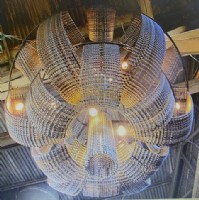 Custom Bicycle Parts Chandelier