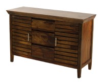 Wooden Console with Drawers
