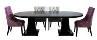 Double Pedestal Dining Table
