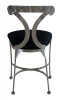 Set of 4 Stainless Steel Chairs