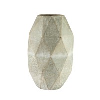 Facetted Geometric Shape Vase