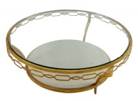 Gold Leaf Cocktail Table