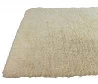 Woven Wool Shag Area Rug