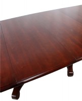 Double Tripod Pedestal Wooden Dining Room Set