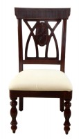 Double Tripod Pedestal Wooden Dining Room Set