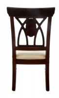 Double Tripod Pedestal Wooden Dining Room Set