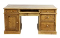 Vintage Rustic Pine Desk