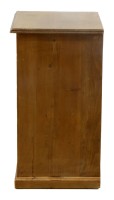 Vintage Rustic Pine Filing Cabinet