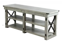 Light Grey Contemporary Console Table