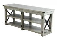 Light Grey Contemporary Console Table