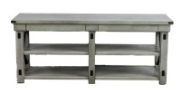 Light Grey Contemporary Console Table