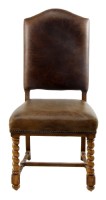 French Wooden Trestle Base Dining Set