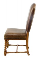 French Wooden Trestle Base Dining Set