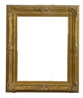 Beveled Gold Finished Wall Mirror