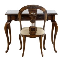 French Style Desk & Chair
