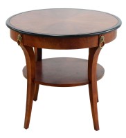 Inlaid Mahogany Occasional Table