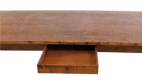 Custom Tiger Maple Dining Table & Chairs