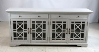 Wood & Glass Media Cabinet