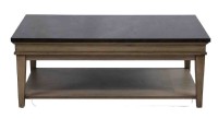 Granite Top Cocktail Table