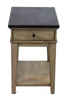 Granite Top End Table
