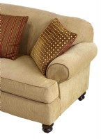 Wheat Three Seat Sofa