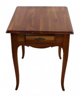 French Country Cherry End Table