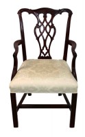 Inlaid Mahogany Dining Room Set