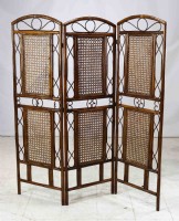 Vintage Wicker Screen