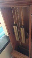 Sligh Pine Grandfather Clock