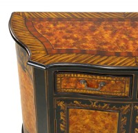 Inlaid Demilune Chest