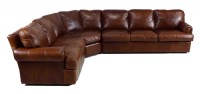 Three Piece Leather Sectional