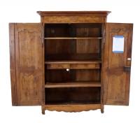 French Antique Cherry Armoire