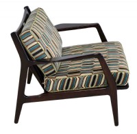 Danish Modern Sculpted Lounge Chair by Ib Kofod-La