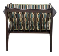 Danish Modern Sculpted Lounge Chair by Ib Kofod-La