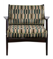 Danish Modern Sculpted Lounge Chair by Ib Kofod-La