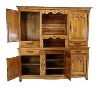 Vintage Wooden Display Cabinet