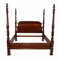 Five Piece King Mahogany Bedroom Set