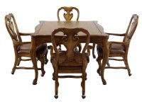 Game Table & Four Chairs