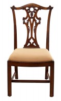 Inlaid Banded Double Pedestal Dining Set