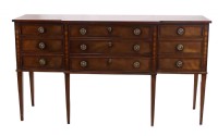 Inlaid Mahogany Sideboard