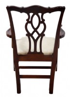 Flame Mahogany Double Pedestal Dining Set