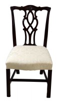 Flame Mahogany Double Pedestal Dining Set