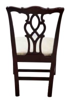 Flame Mahogany Double Pedestal Dining Set