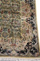 Silk & Wool Patterned Area Rug