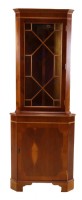 Vintage Corner Display Cabinet